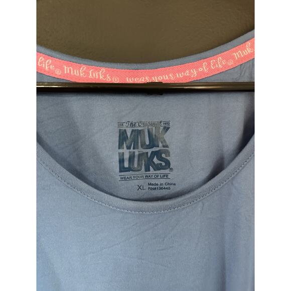 MUK LUKS Sleeveless Maxi Dress With Pockets - Super Soft Women’s Size XL - Picture 2 of 5